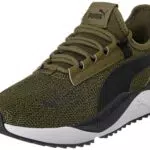 PUMA Pacer Easy Street JR Sneaker, Olive DRAB Black