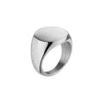 Purelei Round 808 Ring, Damen und Herren Ring aus langlebigem Edelstahl