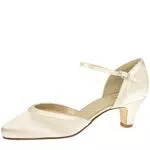 Rainbow Club Brautschuhe Letty - Pumps, Riemchen, Ivory/Creme