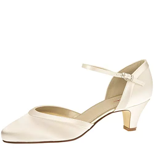 Rainbow Club Brautschuhe Letty - Pumps, Riemchen, Ivory/Creme