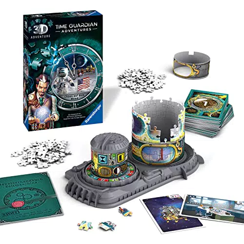 Ravensburger 3D Adventure 11539 TIME GUARDIAN ADVENTURES - Chaos auf dem Mond - Escape Room Spiel
