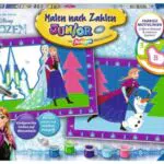 Ravensburger Malen nach Zahlen 27771 - Eiskönigin - Kinder 5-7 Jahren