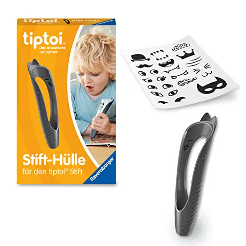 Ravensburger tiptoi 00150 - Stifthülle zum Wechseln in Schwarz / Wechselhülle für den tiptoi-Stift / Geeignet für Kinder ab 3 Jahren