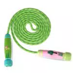 Reastar Springseile Kinder Verstellbare Sport springen Seil mit Cartoon Holzgriff und Baumwollseil ideal für Fitness Training