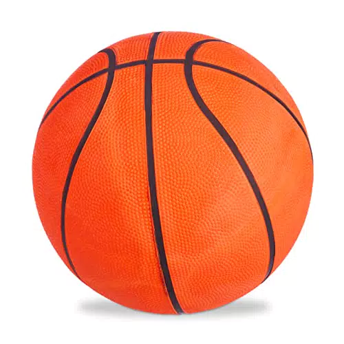 Relaxdays Basketball, griffige Oberfläche, für drinnen & draußen