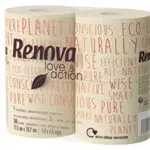 Renova Eco Love & Action Toilettenpapier, 4 Stück