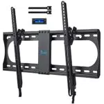 RENTLIV TV Wandhalterung für 37-70 Zoll Fernseher, neigbare TV Halterung mit MAX VESA 600 x 400mm