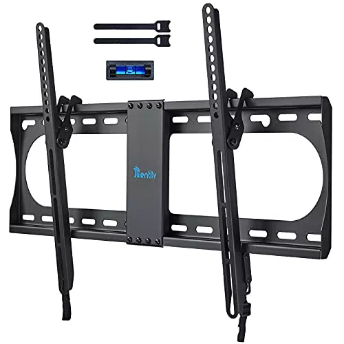 RENTLIV TV Wandhalterung für 37-70 Zoll Fernseher, neigbare TV Halterung mit MAX VESA 600 x 400mm