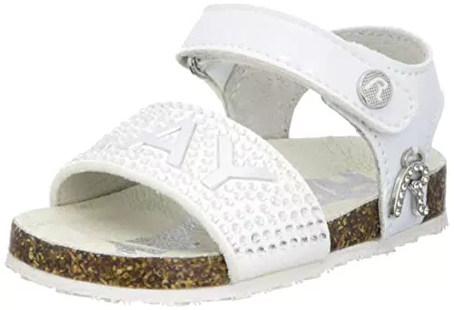 REPLAY Baby-Mädchen BIRKY JR Girl 1 Sandale, 061 White