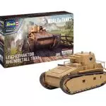 Revell Modellbausatz Leichttraktor Rheinmetall 1930 I Offizielles World of Tanks Lizenzprodukt I Bonuscode für World of Tanks I Detailgetreue Nachbildung I Abziehbilder WOT-Stile I Maßstab 1:35