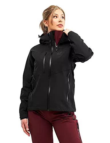 RevolutionRace Cyclone Rescue Jacket, Damenjacke, Belüftete und Wasserdichte Jacke für Wanderungen und andere Outdoor-Aktivitäten