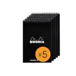 Rhodia 165039C - Notizblöcken Notepad, mit Doppelspirale
