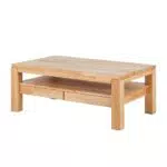 Robas Lund Couchtisch Massivholz Wohnzimmertisch Kernbuche