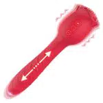Rose Vibratoren für Sie G-punkt & Vagina, 3 in 1 Anal Vibrator Dildo mit 10X10 Vibrations- & 7 Teleskopsmodi für Klitoris & Brust stimulation