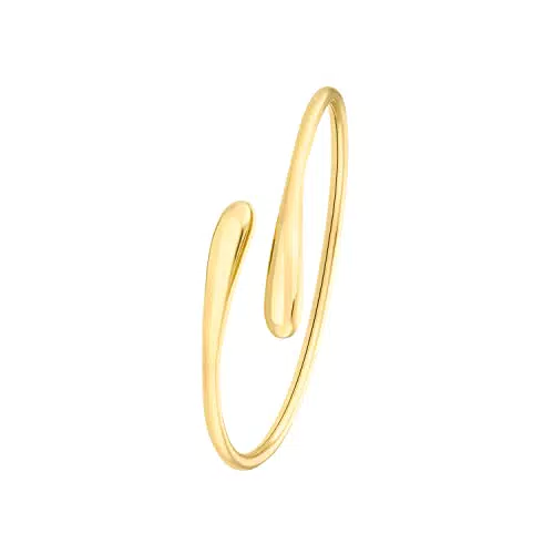 s.Oliver Armreif Edelstahl Damen Armschmuck, 6x4, 5 cm