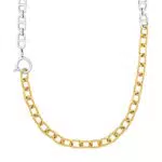 s.Oliver Collier Edelstahl Damen Halsschmuck, 42 cm