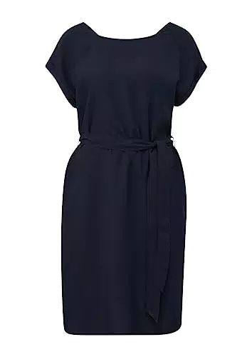 s.Oliver Damen 10.2.11.20.200.2131810 Kleid kurz, Dark Blue #F4c2c2