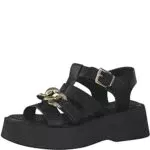s.Oliver Damen 5-5-28322-20 Sandale, Black