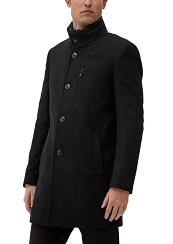 s.Oliver Herren 2115903 Wollmischungs-Mantel, 9999, 102