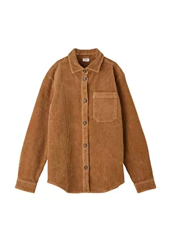 s.Oliver Junior Boy's Cord Hemd, Brown, 140