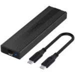 SABRENT M.2 SSD Gehäuse, USB C 3.2 Gen 2 auf NVMe SSD