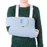 Salmue Arm Schultergurt, Verstellbarer Arm Sling Stützgurt Multifunktionsarm Gurt Schulterprellung und Dehnung der Schulterversetzung
