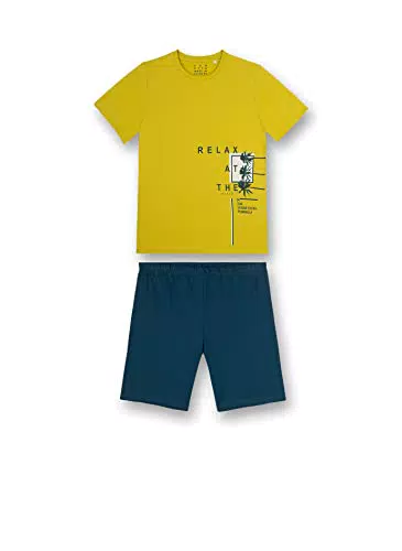 Sanetta Jungen 245183 Pyjamaset, warm Sun, 128