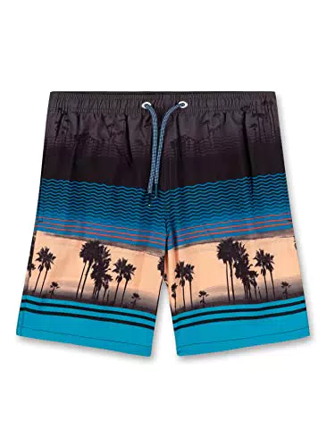 Sanetta Jungen 440557 Badehose, Dark Petrol, 128