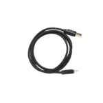 Saphe Micro USB to USB A Kabel in Schwarz - Nylon Micro USB Ladekabel