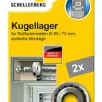 Schellenberg 83800 Kugellager Maxi, 2 Stück