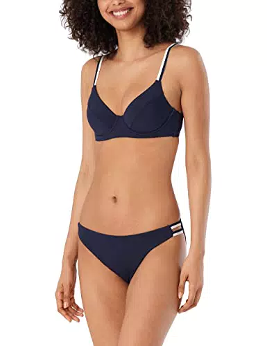 Schiesser Damen 179205 Bikini-Set, dunkelblau