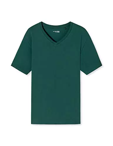 Schiesser Herren Schlafshirt kurzarm V-Ausschnitt - Mix + Relax