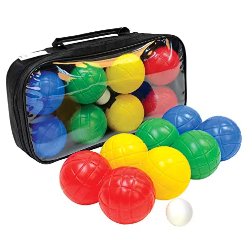 Schildkröt Fun Boccia Set, 4x 2 Kunstoffkugeln, 1x Zielkugel