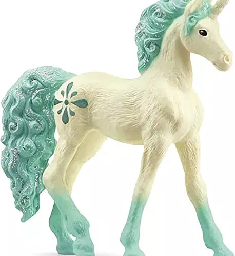 schleich 70764 Sammeleinhorn Aquamarin, für Kinder ab 5-12 Jahren
