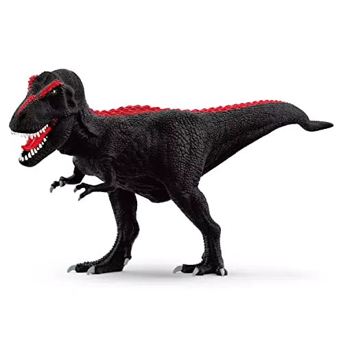 SCHLEICH 72175 - Wild Life - Black, Schwarzer T-Rex Dinosaurier