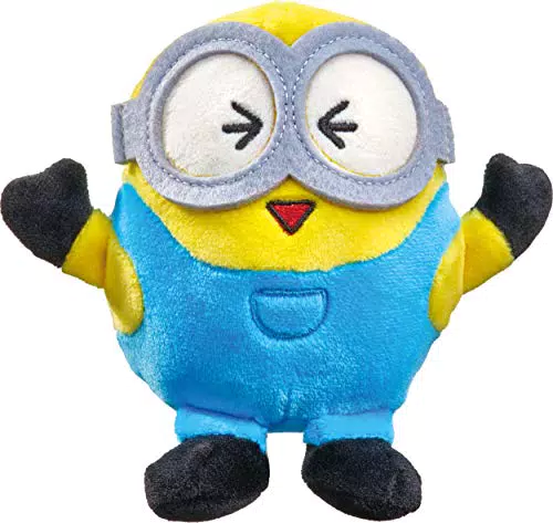 Schmidt Spiele 42726 Minions, lachender Bob, Plüschfigur