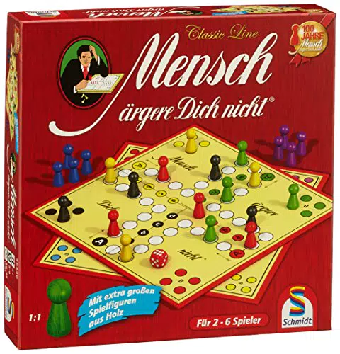 Schmidt Spiele 49330 Classic Line, Mensch ärgere Dich Nicht