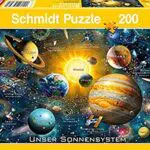 Schmidt Spiele 56308 Unser Sonnensystem, 200 Teile Kinderpuzzle