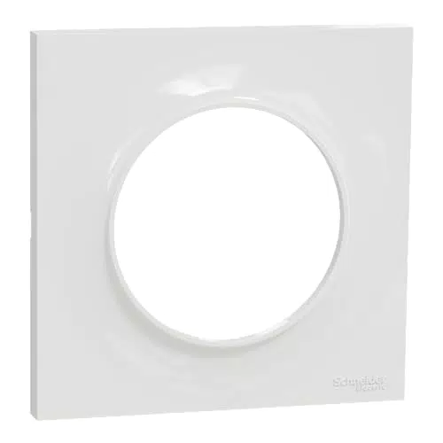 Schneider Electric S520702 Rahmen Styl 1 Element, Weiß
