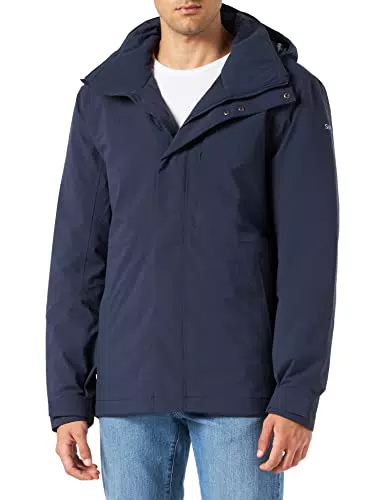 Schöffel Herren Insulated Jacket Bastianisee M, funktionale Winterjacke mit abnehmbarer Kapuze