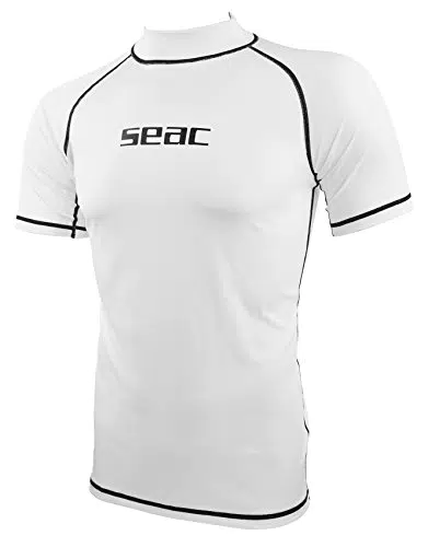 SEAC Herren T-Sun Short Rash Guard zum Schwimmen, Surfen