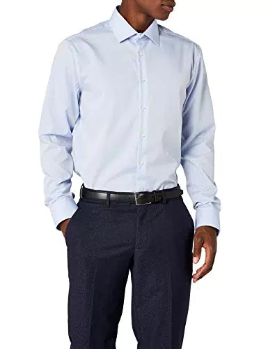 Seidensticker Herren Kent Shaped Fit Businesshemd Shaped Fit