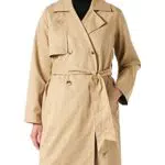 SELECTED FEMME Damen Slfweka B Noos Trenchcoat, Cornstalk