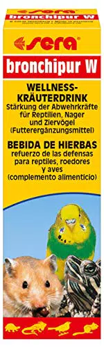 sera bronchipur W 50 ml - Wellness-Kräuterdrink zur Stärkung der Abwehrkräfte für Reptilien