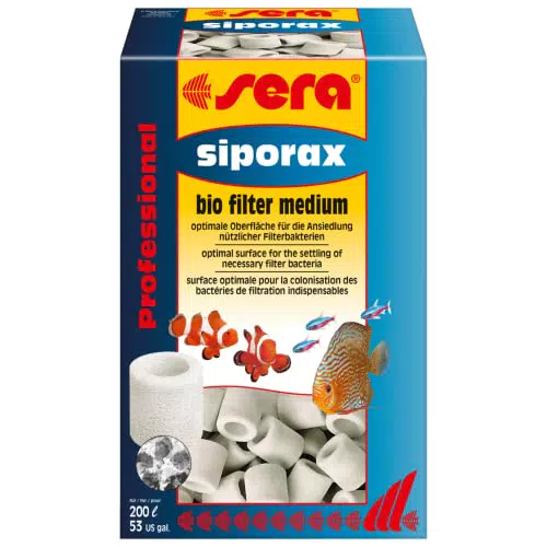 sera siporax Aquarium Filtermaterial 1000 ml, Maximale Optimierung der biologischen Filterung