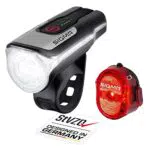 SIGMA Sport - LED Fahrradlicht Set Aura 80 und NUGGET II