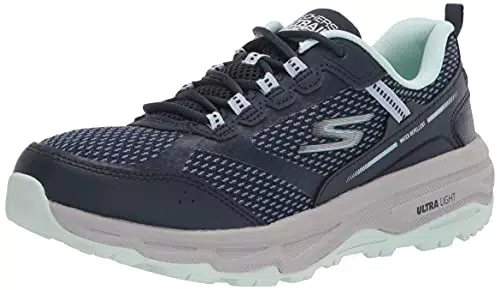 Skechers Damen Go Run Trail Altitude Sneaker, Marineblau Türkis