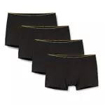 sloggi men Herren Ever Airy 4P Hipster, Black