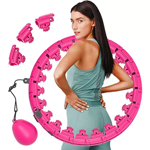 Smart Hula Hoop, Hula Hoop Reifen Erwachsene, Fitness Hula Hoop für Gewichtsverlust