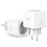 Smarte Steckdose misst Stromverbrauchsmesser GNCC WLAN Smart Steckdose Mini funktioniert mit Alexa